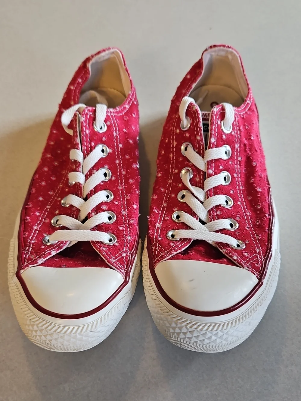 Converse Red Sneakers